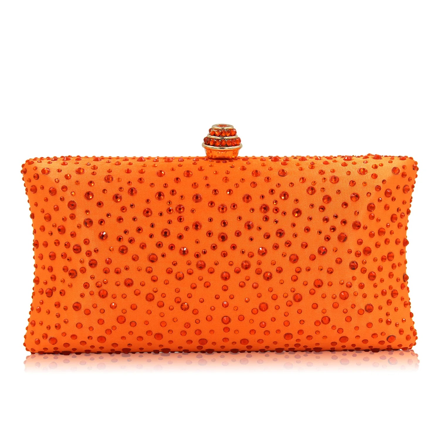 Women’s Fashion Rhinestone Clutch – Shiny PU Leather Handbag & Crossbody Shoulder Bag for Weddings & Parties