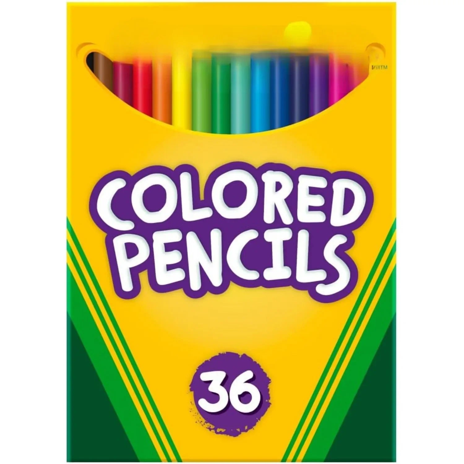 36-Count Colored Pencils Set – Kids Arts & Crafts Coloring Supplies