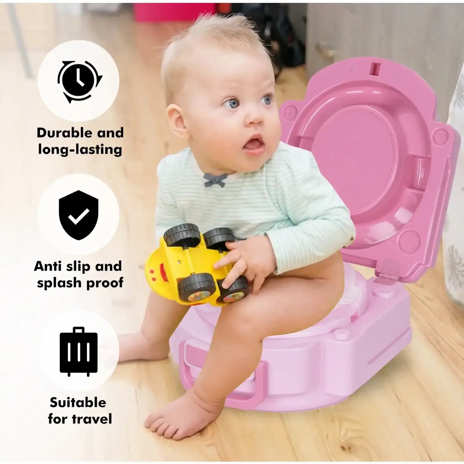 Portable Baby Carry Potty – Travel & Toddler Potty Toilet for Kids