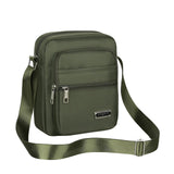 Men’s Waterproof Nylon Crossbody Bag — Large Casual Shoulder Messenger Satchel for Travel & Daily Use