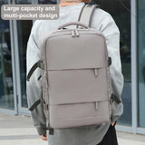 Convertible Backpack Briefcase – Waterproof Multi-Pocket Travel & Business Backpack for Men and Women