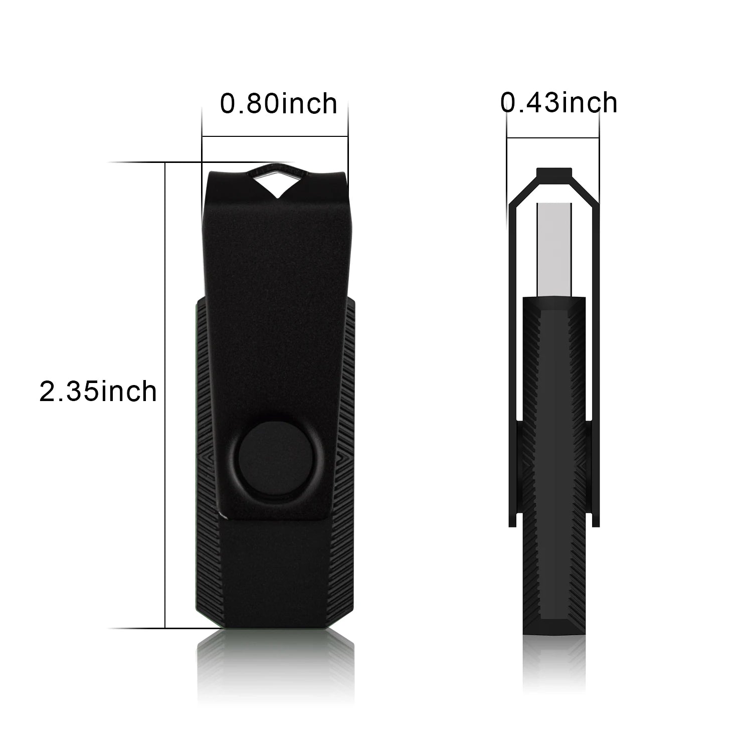 KOOTION Bulk USB Flash Drives 128GB/64GB/32GB/16GB – Swivel Thumb Pen Drives for Reliable Data Storage & Sharing