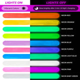Fantastory Glow-in-the-Dark Acrylic Paint Set (10 Colors, 30ml) – Waterproof Luminous Paint for Crafts & Art