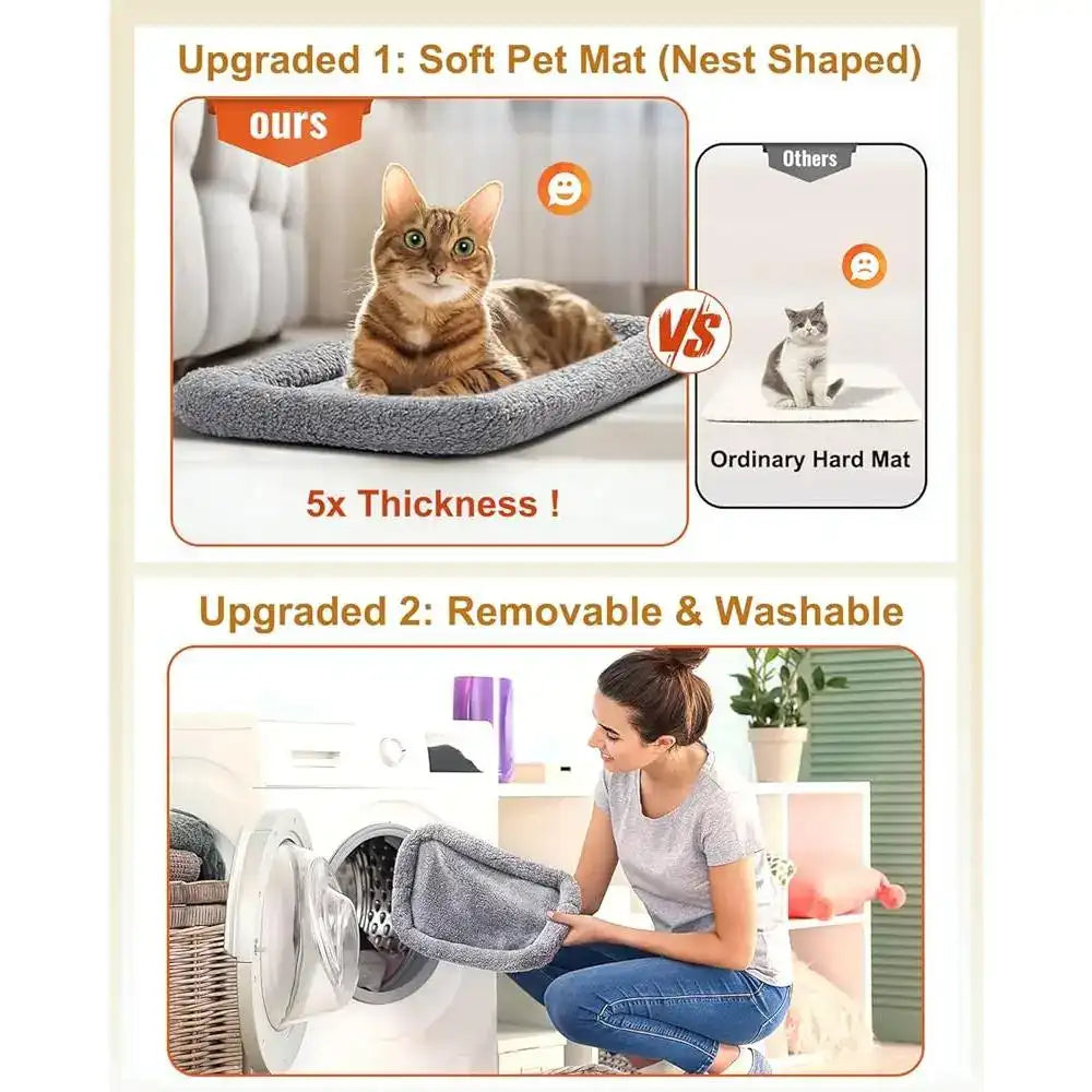 Pecute Airline Approved Expandable Pet Carrier Dog & Cat