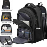 Premium Multi-Compartment Laptop Backpack for Men & Women — Anti-Theft, Travel-Ready, College & Work Organizer