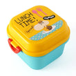 Cartoon Healthy Plastic Lunch Box – Microwave & Oven Safe Bento Box for Kids, Food Container Dinnerware