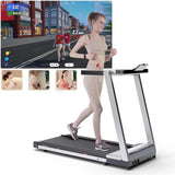 3.5HP Foldable Treadmill — 350 lbs Capacity, 6-Level Incline, App Tracking & 10 MPH Running Speed 🏃‍♂️