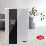 Intelligent Dehumidifier with Remote Control — 2200ml Large-Capacity, 90W Quiet Air Filter for Home Use