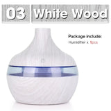 USB Cool Mist Sprayer – 300ml Portable Air Humidifier & Essential Oil Aroma Diffuser with Colorful Night Light for Home & Car