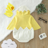 Infant Fleece Animal Cosplay Romper – Winter Hooded Paw-Shape Costume for Baby Boys & Girls 6-9 Months