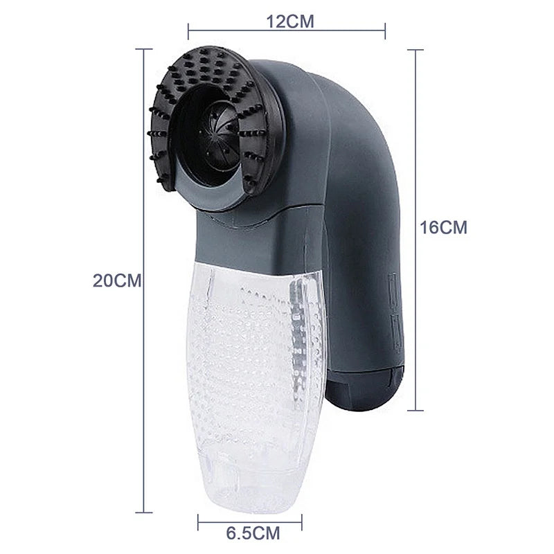 Electric Pet Hair Sucker – Portable Vacuum Cleaner & Grooming Brush for Cats & Dogs 🐾✨