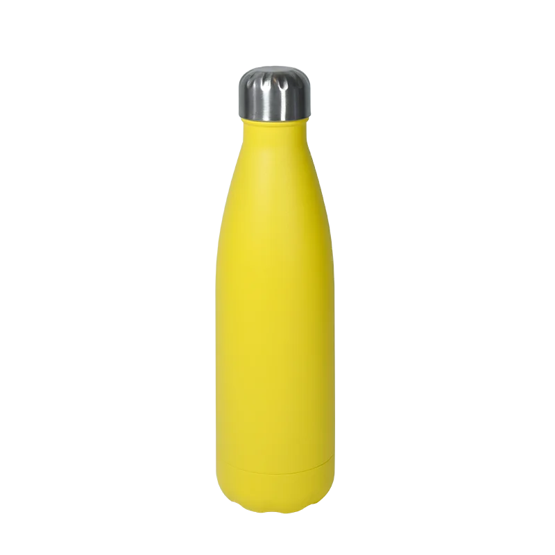 Double-Wall Stainless Steel Sport Water Bottle 500 ml – Leak-Proof, Hot & Cold Insulated
