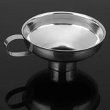 Stainless Steel Wide-Mouth Canning Funnel – Wide Hopper for Oils, Wine & Kitchen Use
