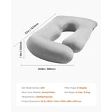 G‑Shaped Full‑Body Pregnancy & Maternity Pillow – Ultra-Soft Ergonomic Support for Expectant Mothers