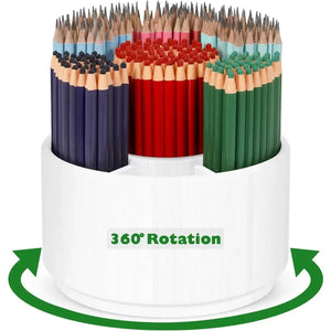 white pencil holder