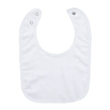 Solid Terry Towel Baby Bibs – Soft Cotton Adjustable Feeding & Burp Bandanas | Korean Style Pocket Bibs for Boys & Girls