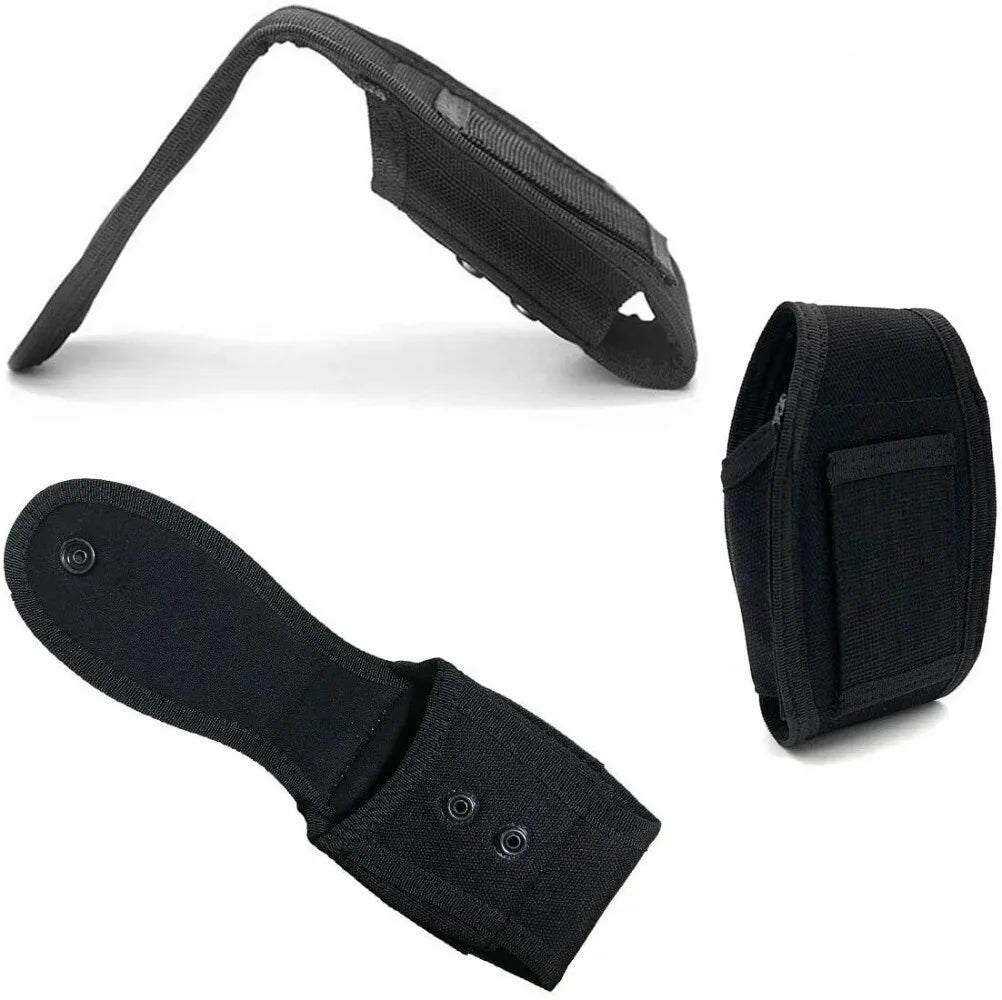 Tactical Handcuff Holder Bag – Universal Quick-Pull MOLLE Nylon Case for Police, Security & Outdoor Use