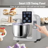 SucceBuy 6-inch Stand Mixer – 450 W, 6 Speeds, LCD Timer, 7.4 Qt Stainless Steel Bowl with Tilt-Head 🥧⏱️