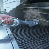 “BBQ Grill Steam Cleaning Brush – Outdoor Barbecue Scraper Cleaner for Gas & Charcoal Grills”