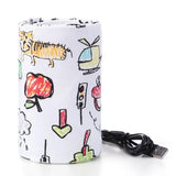 Portable USB Baby Bottle Warmer – Milk Heater with Storage & Insulation for Feeding On-the-Go 🍼⚡👶