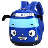 3D Cartoon Bus Daycare Backpack – Cute Kindergarten School Bag for Boys & Girls | Lightweight Toddler Travel Backpack