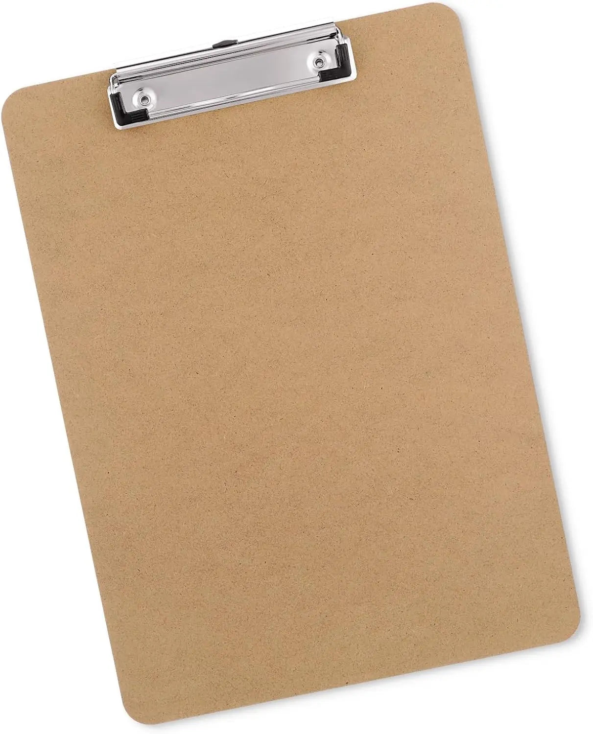 📋 Set of 2 Cardboard Clipboards – Letter & A4 Size (8.5x11 / 9x12.5) with Low-Profile Clips for School & Office