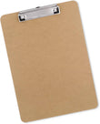 📋 Set of 2 Cardboard Clipboards – Letter & A4 Size (8.5x11 / 9x12.5) with Low-Profile Clips for School & Office