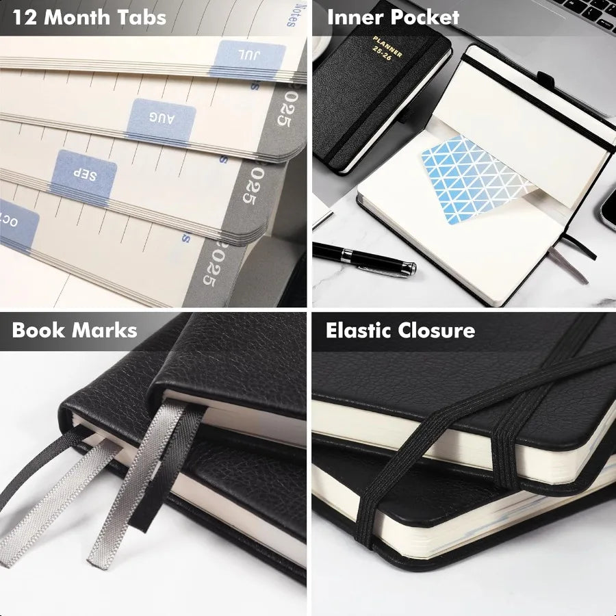 2025–2026 Pocket Calendar Planner (July 2025 – June 2026) – Weekly & Monthly Layout, Premium Paper