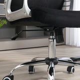 💺 Vinsetto Home Office Chair – Black Ergonomic Desk Chair with Adjustable Height & Tilt Function