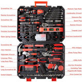 198-Piece Home Tool Set – Multi-Function DIY Repair Kit with Screwdrivers, Wrenches, Pliers & More