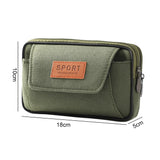 EDC Tactical MOLLE Waist Bag – Outdoor Fanny Pack & Phone Pouch | Belt-Mounted MOLLE Coin Purse for Camping & Hiking