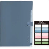 Expanding File Organizer with 8 Pockets – Accordion File Folders with Labels for Bills, Documents & School Supplies