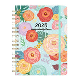 2025 Weekly Planner – A5 Spiral-Bound Monthly Calendar Notebook for Office & School 📅