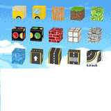 100PCS Magnetic Building Block Toy Set – Creative Construction Kit for Kids, Educational STEM Toys for Boys & Girls (Ages 3+)