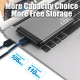Eaget 2.5 Portable External HDD - 500GB/1TB/2TB, USB 3.0, 5400 RPM For Laptop & Desktop