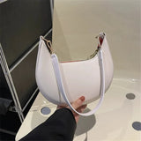 Women’s Moon-Shaped Crossbody Shoulder Bag – High-End Single Shoulder Luxury Design