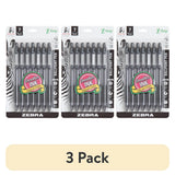 Retractable Ballpoint Pens – 3-Pack (7 Pens Each) 1.0mm Black Ink Smooth Writing with Soft Grip 🖊️