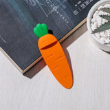 Cute Kawaii Carrot 3D Bookmark – Cartoon Stereo Page Marker for Kids & Stationery Lovers