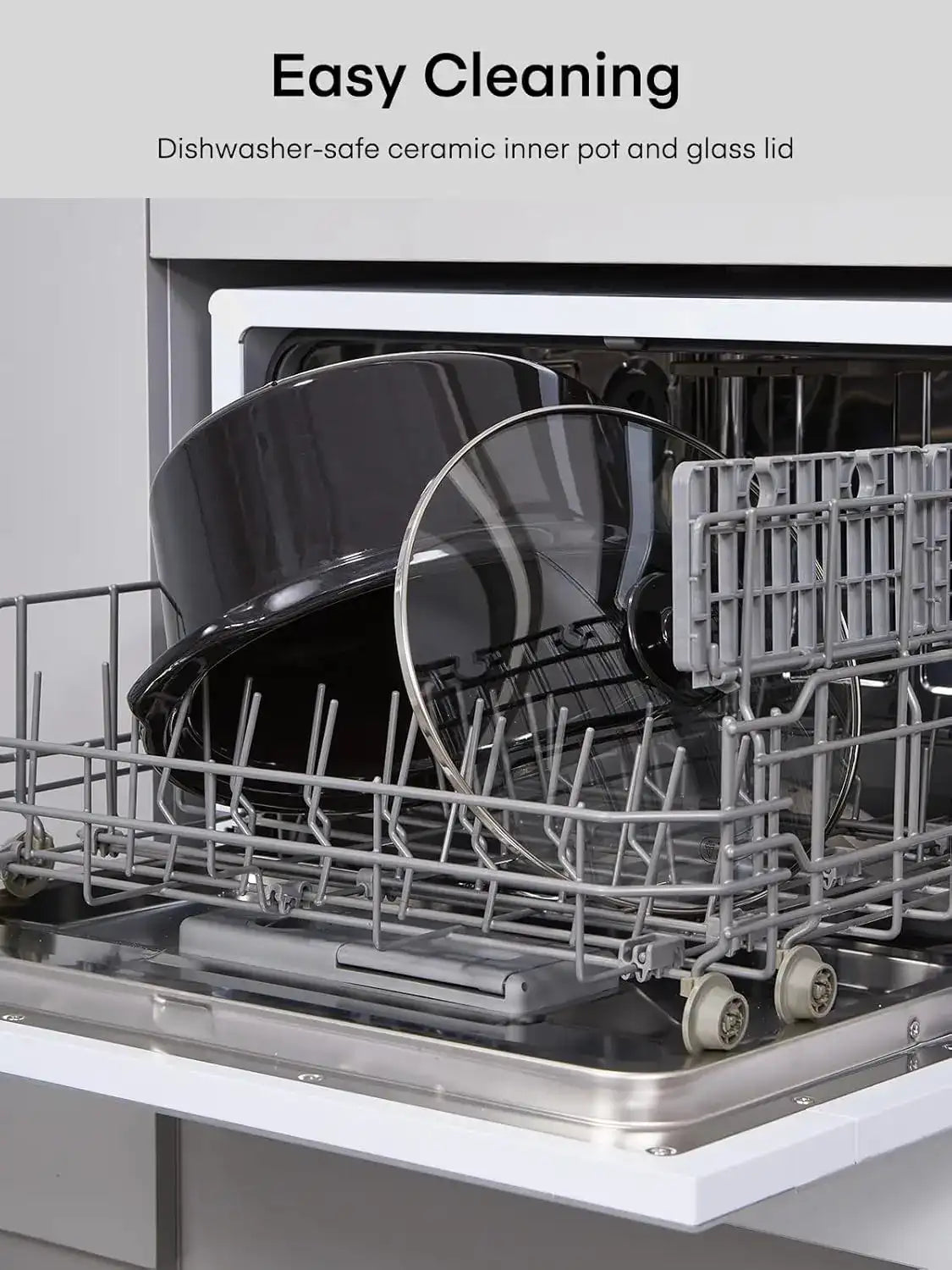 6-Quart Programmable Slow Cooker – Adjustable Temperature & Timer with Ceramic Inner Pot