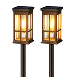 Solar Pathway Lights (2/6/8 Pack) – Super Bright Outdoor LED Lights for Patio, Garden & Sidewalk | Waterproof Energy-Saving Landscape Lamps