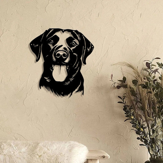 Dog Mental Sign Wall Décor – Funny Pet Lover Quote Plaque for Home, Entryway & Gift