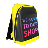 Smart LED Display Backpack with App Control – Wireless WiFi Laptop Backpack for Business, Travel & School