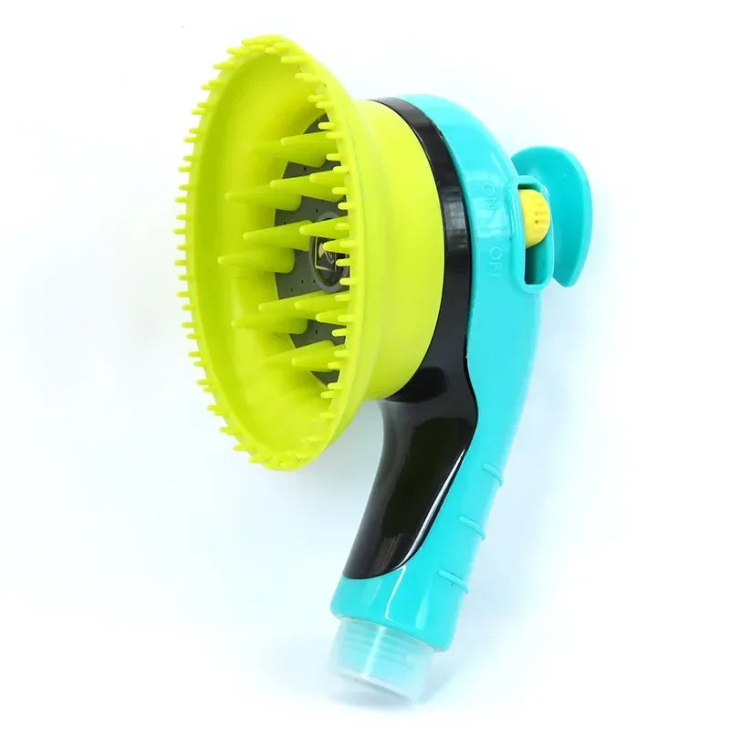 Pet Combing Massage Shower Head – Bath Brush & Sprinkler for Washing Dogs & Cats 🐾🚿