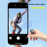 Wireless Bluetooth Remote Control – Selfie & Video Shutter, E-Book Page Turner, Multifunction Controller for iOS & Android