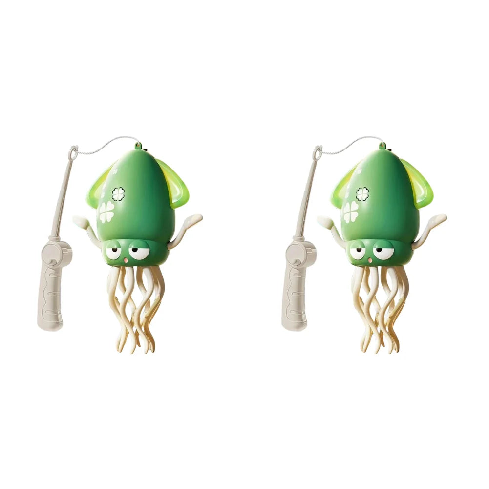 Electric Dancing Octopus Toy – 1/2PCS Cartoon Electronic Pet with Music, Lights, Anti-Stress Dancing Plush Ornament for Kids & Decor