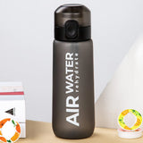750ml Sports Water Bottle with Flavour Pod – Air-Flavored Hydration Bottle for Outdoor & Travel