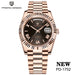 Rose gold black
