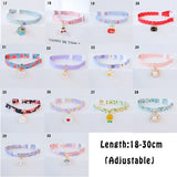 Adjustable Kitten Safety Collar with Breakaway Buckle – Cute Pendant Necklace for Cats & Puppies, Comfortable & Stylish