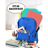Folders with Pockets – 25 Pack, Assorted Colors, 2-Pocket Folders for Letter Size Paper, School & Office Supplies