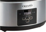 Programmable 7 Qt Cook & Carry Slow Cooker – Large Capacity Digital Timer, Locking Travel-Proof Lid